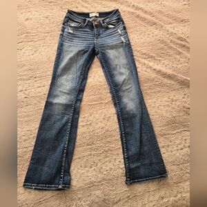 BKE Stella Mid-Rise Bootcut Jeans